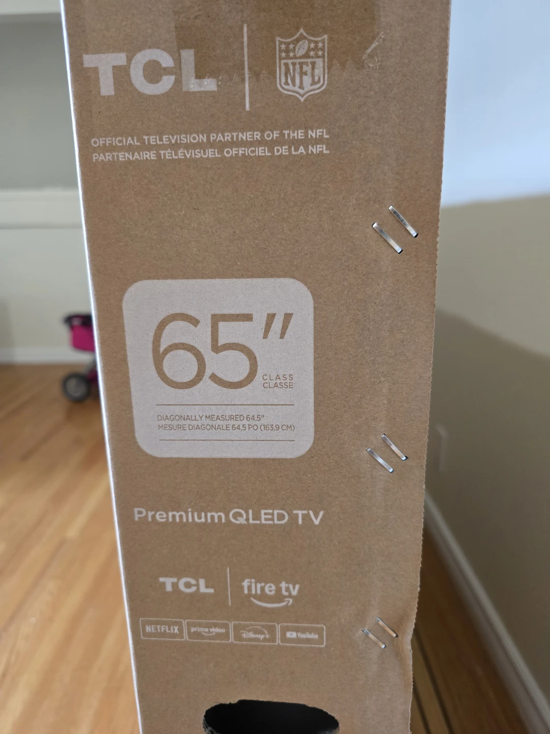 TCL 65 inch Qled smart tv (Brand new - photo 2