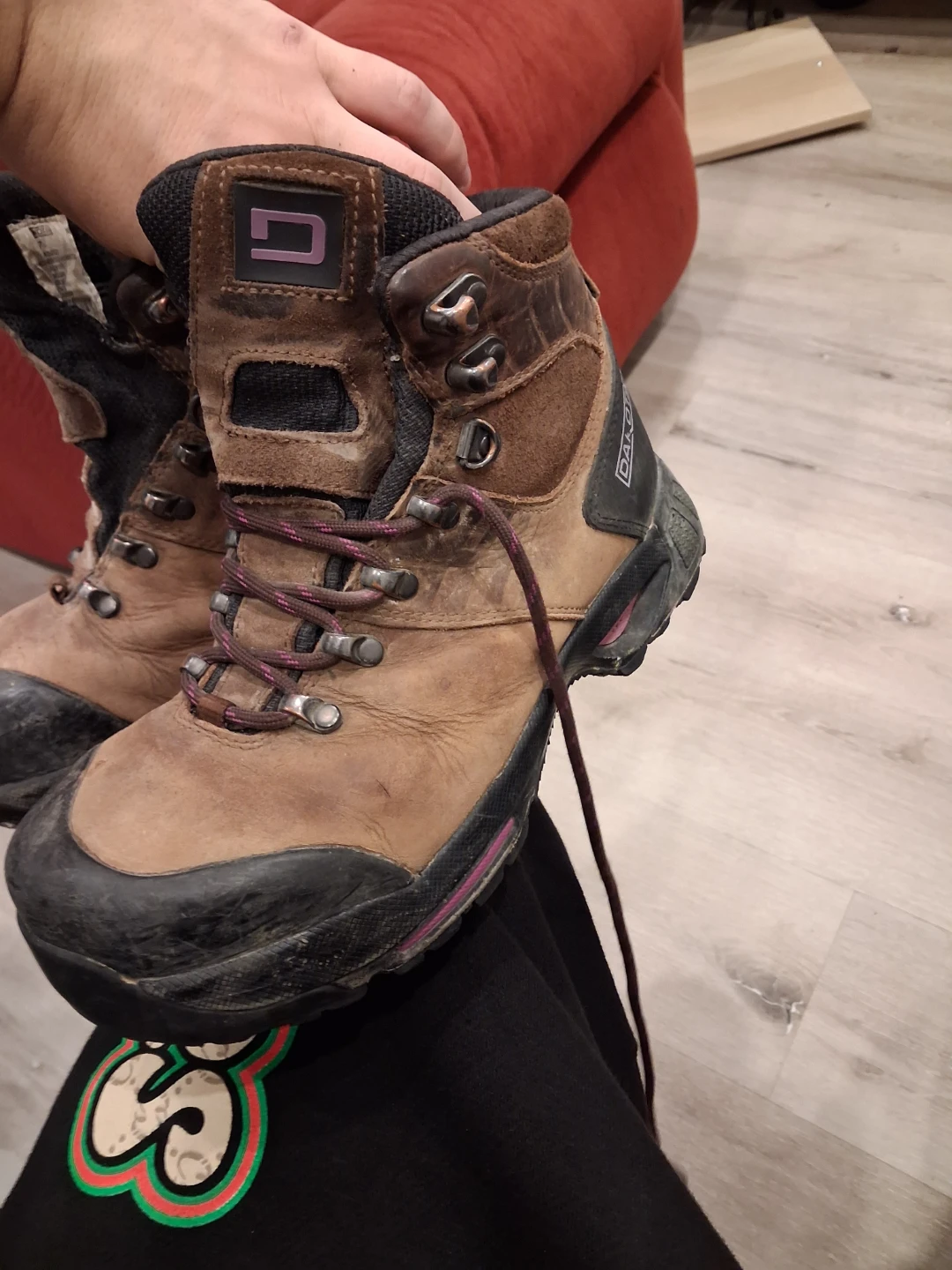 Brown Hiking Boots
