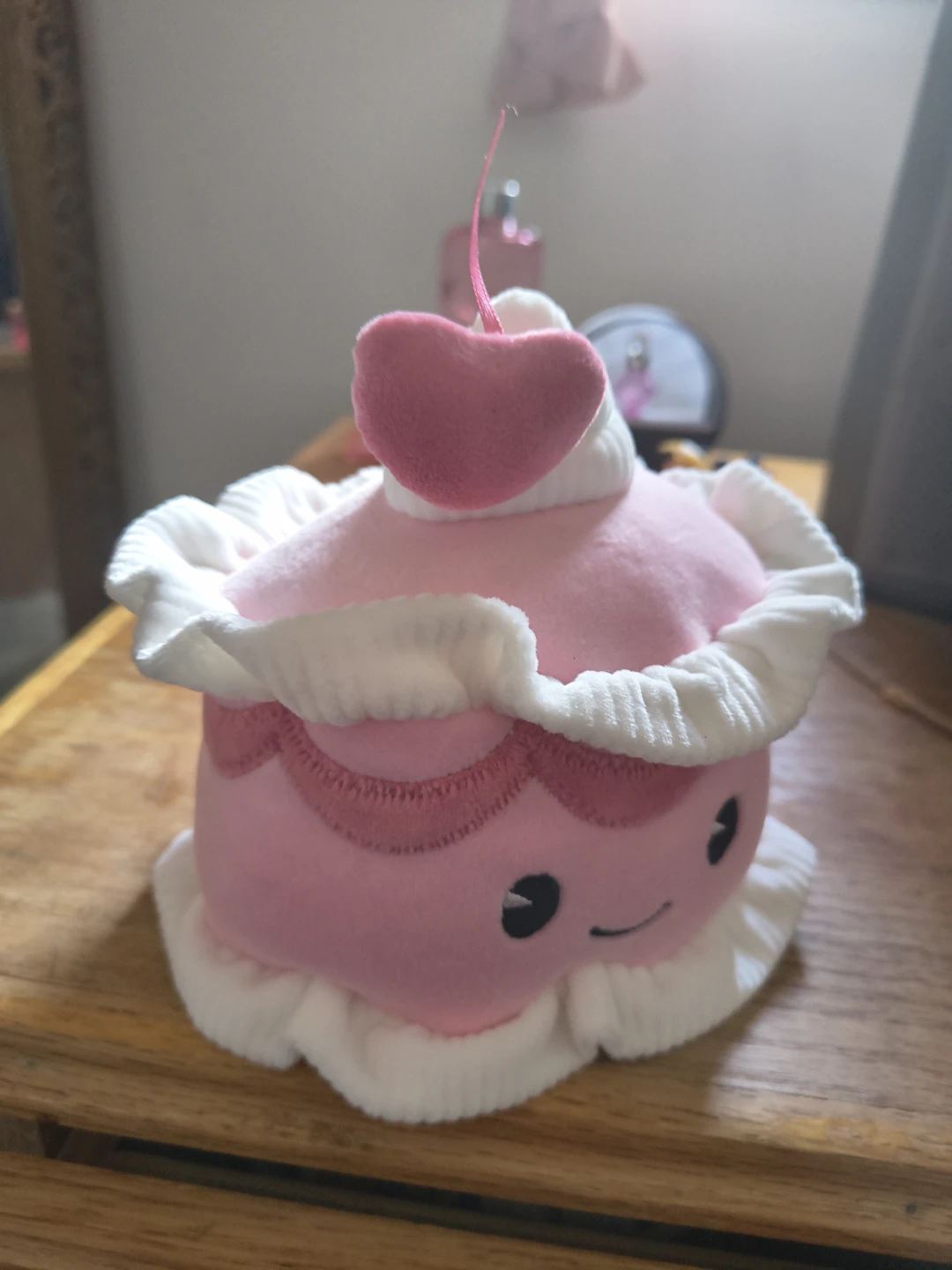 Plush Cake Toy with Cherry - photo 4
