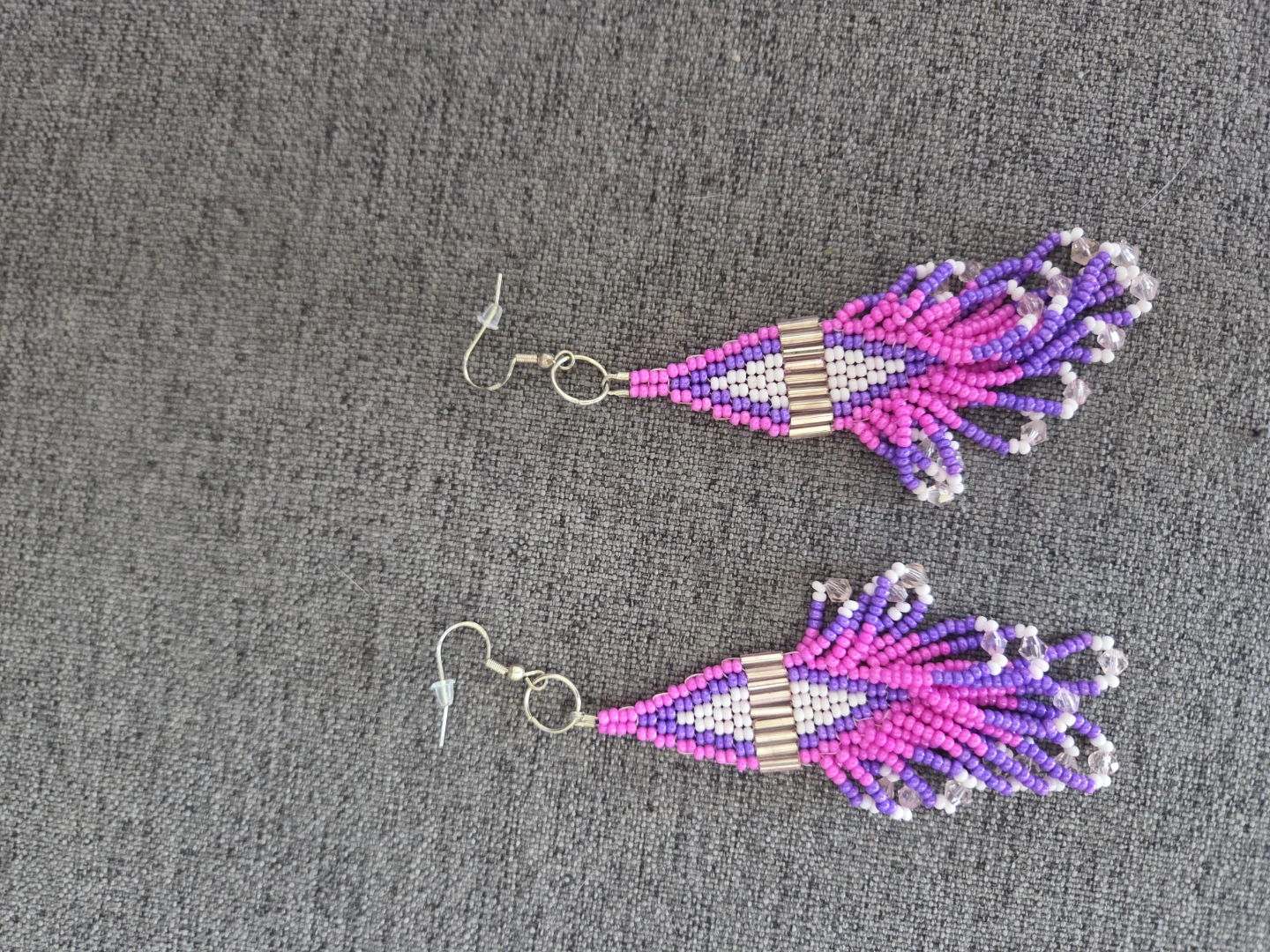 Beaded Dangling Earrings
