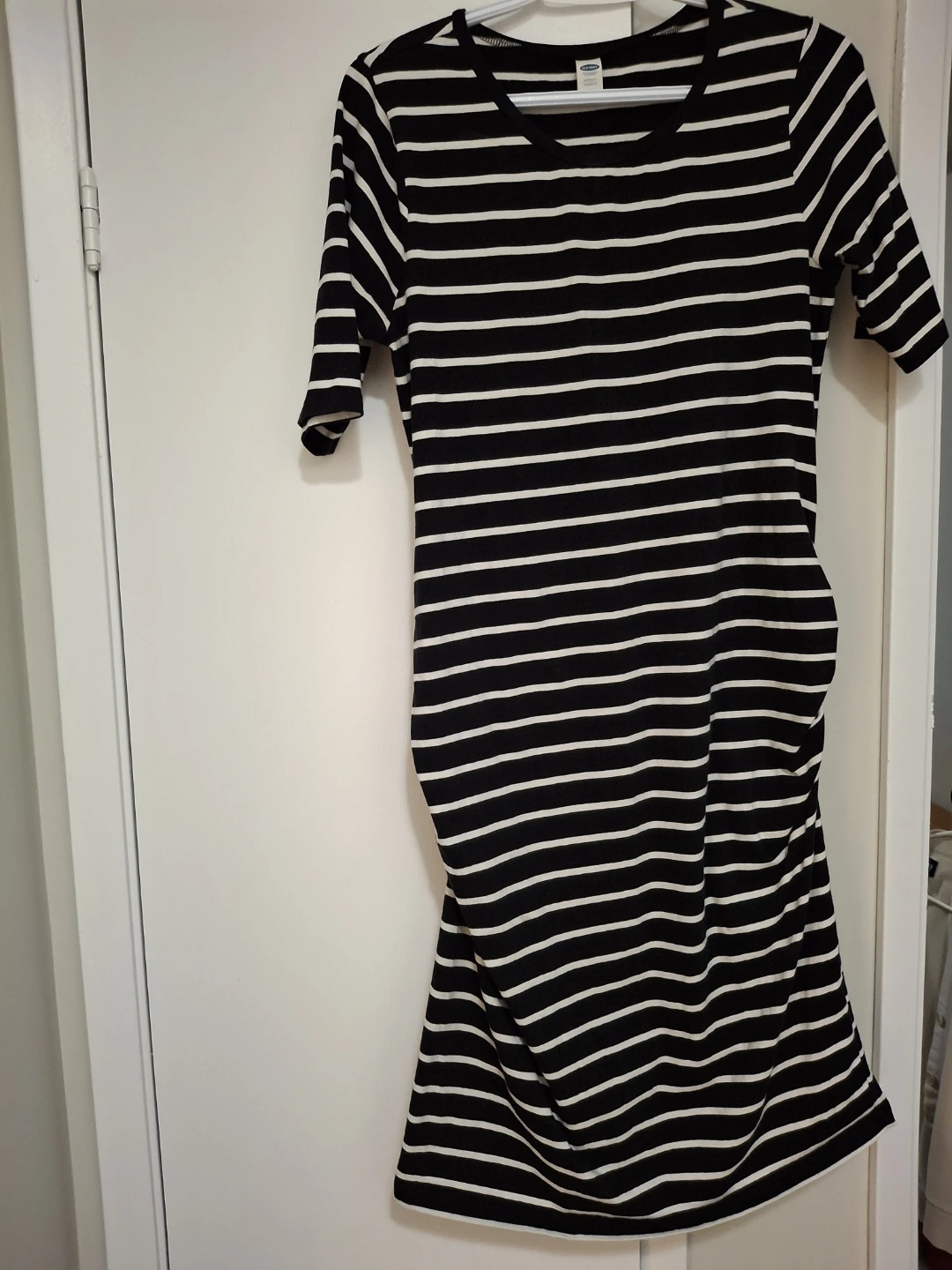 Old Navy Striped Maternity Dress- Size M