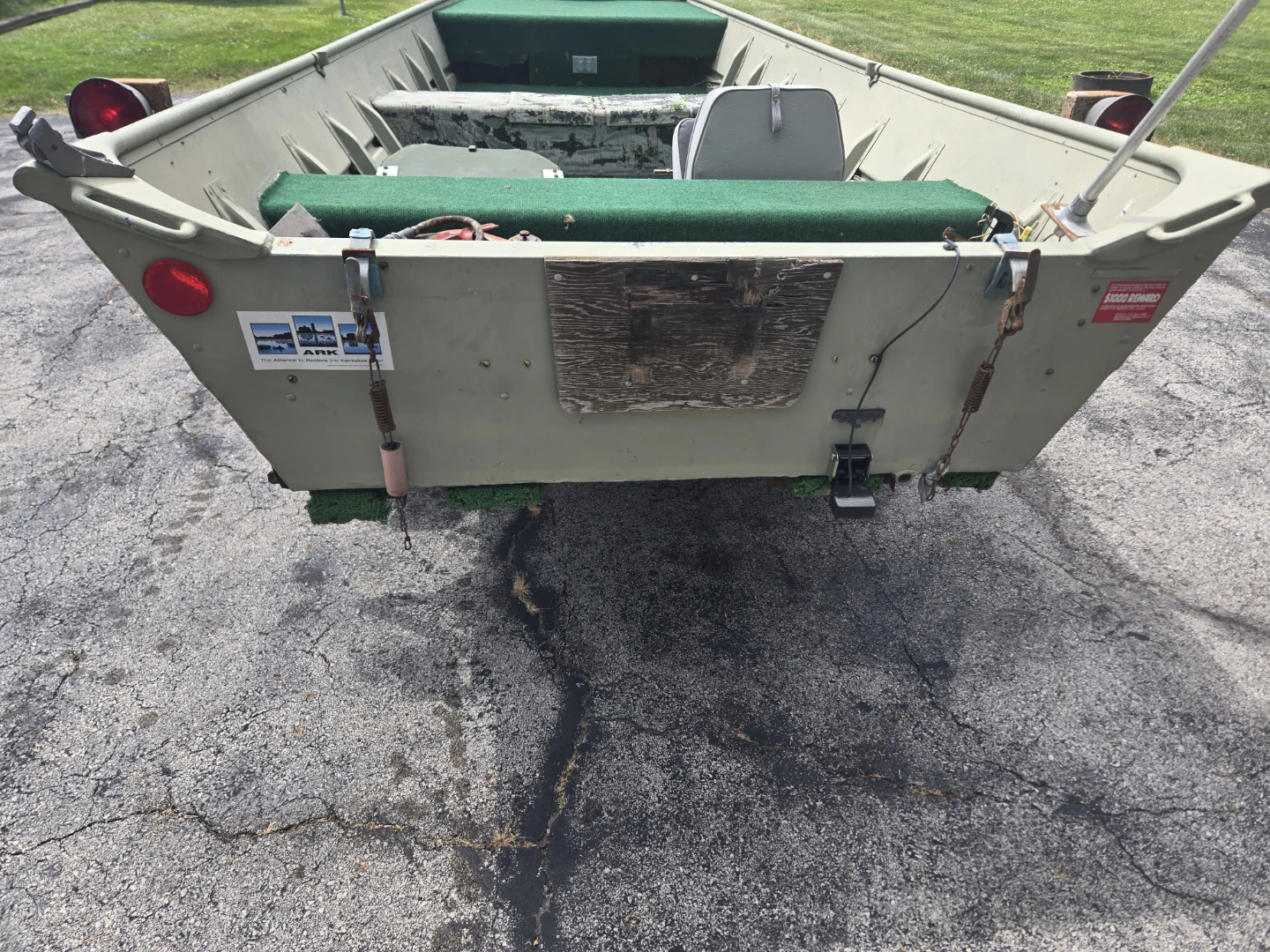 Aluminum Fishing Boat with Trailer - photo 4