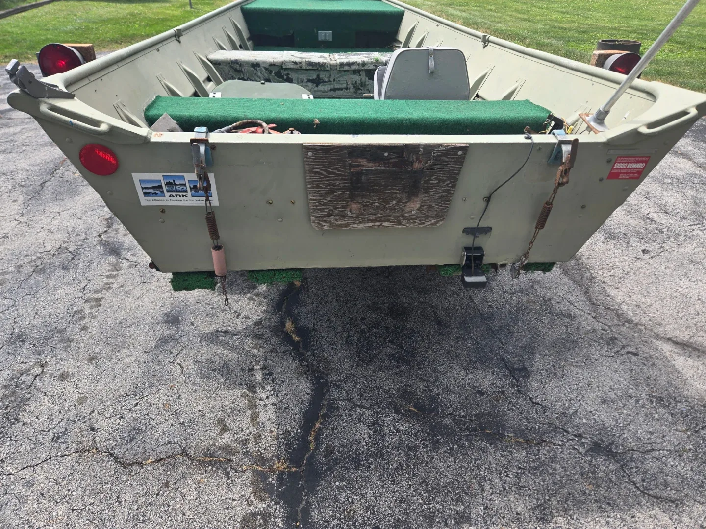 Aluminum Fishing Boat with Trailer - photo 4