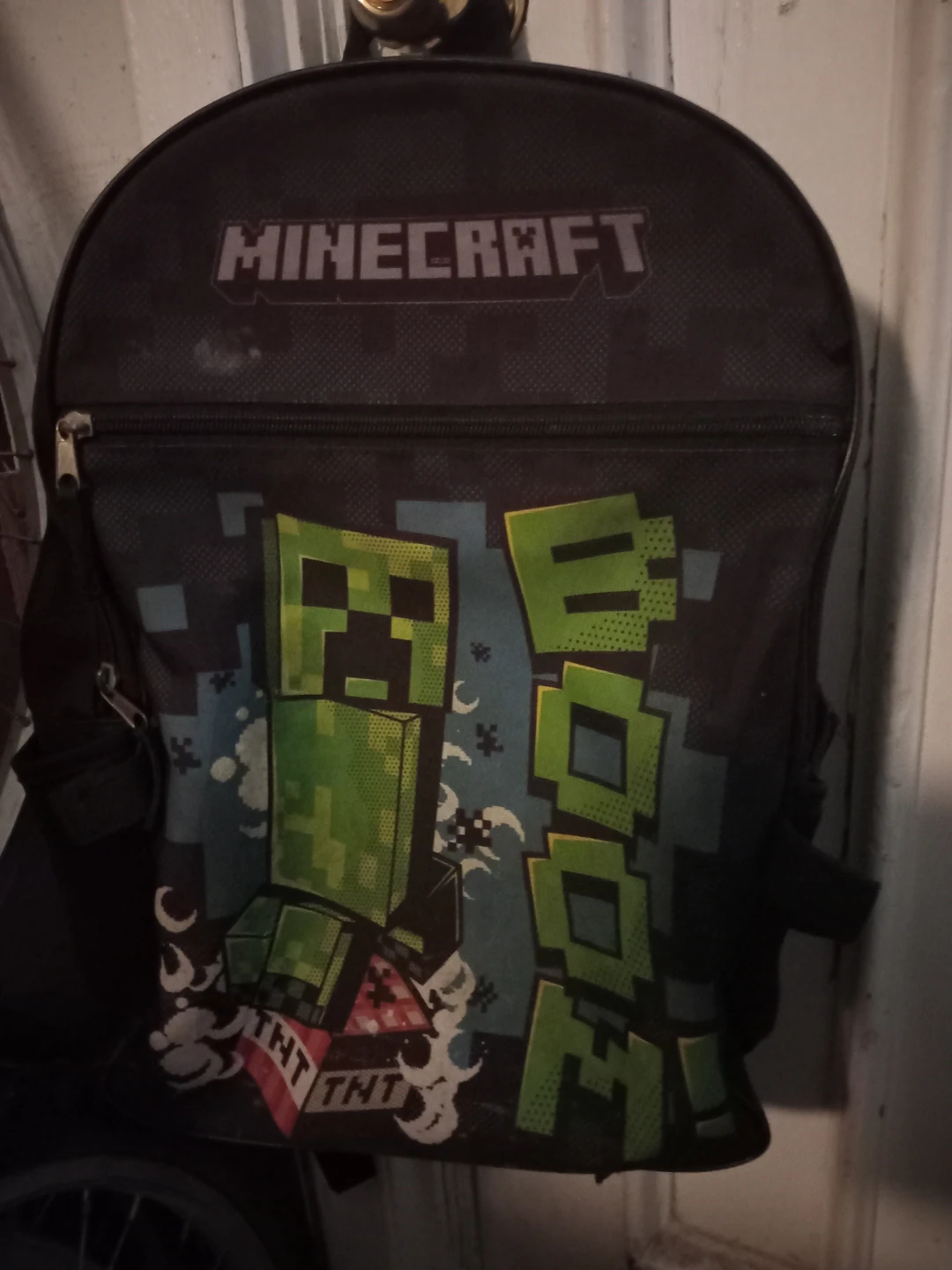 Minecraft Creeper "Boom" Backpack
