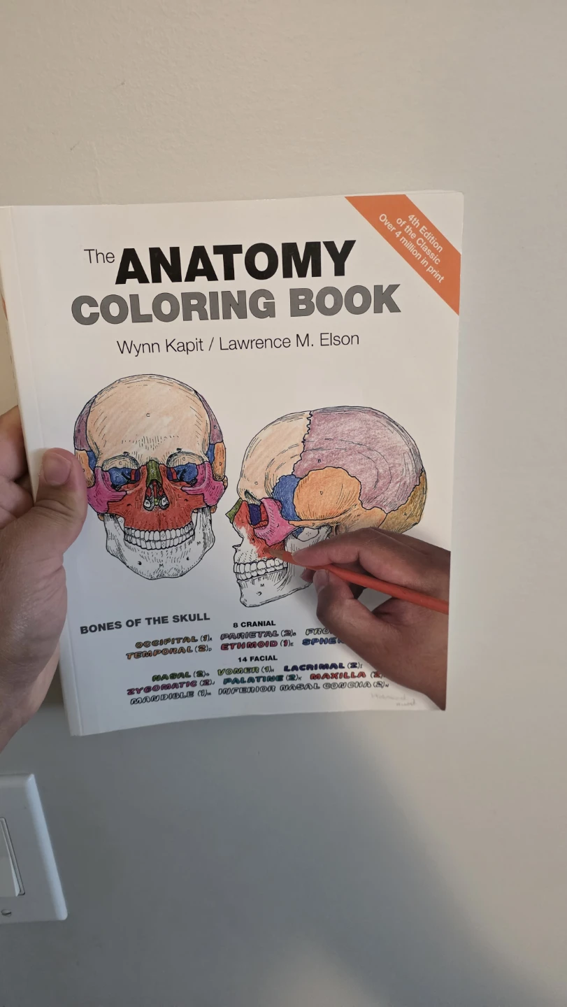 The Anatomy Coloring Book by Wynn Kapit & Lawrence M. Elson