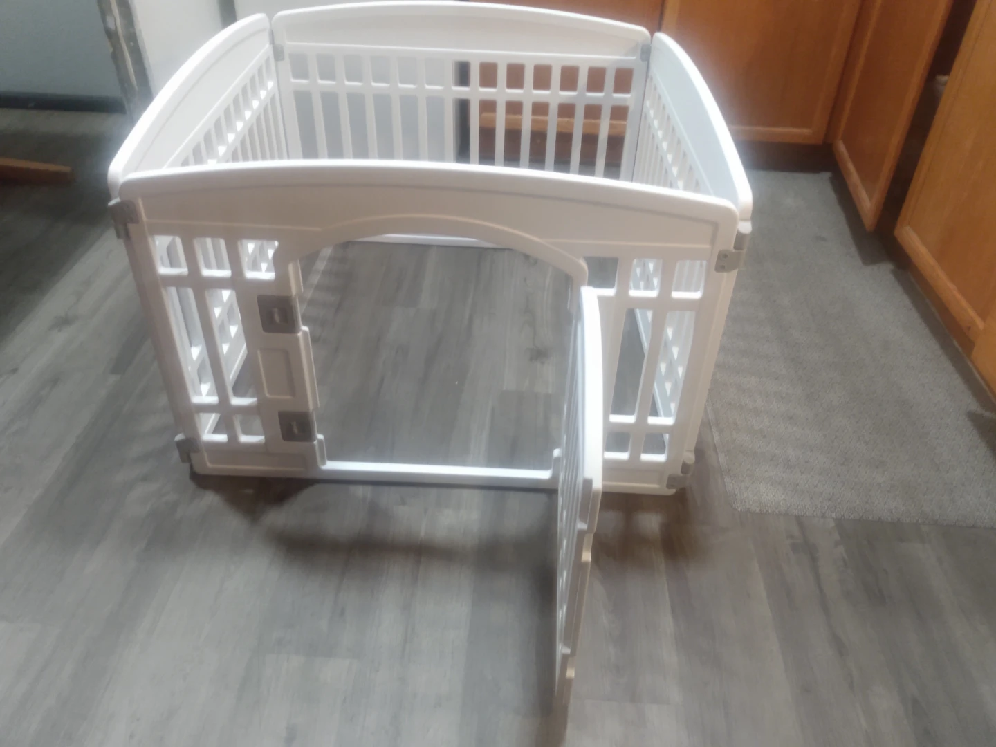 White Plastic Playpen - photo 3