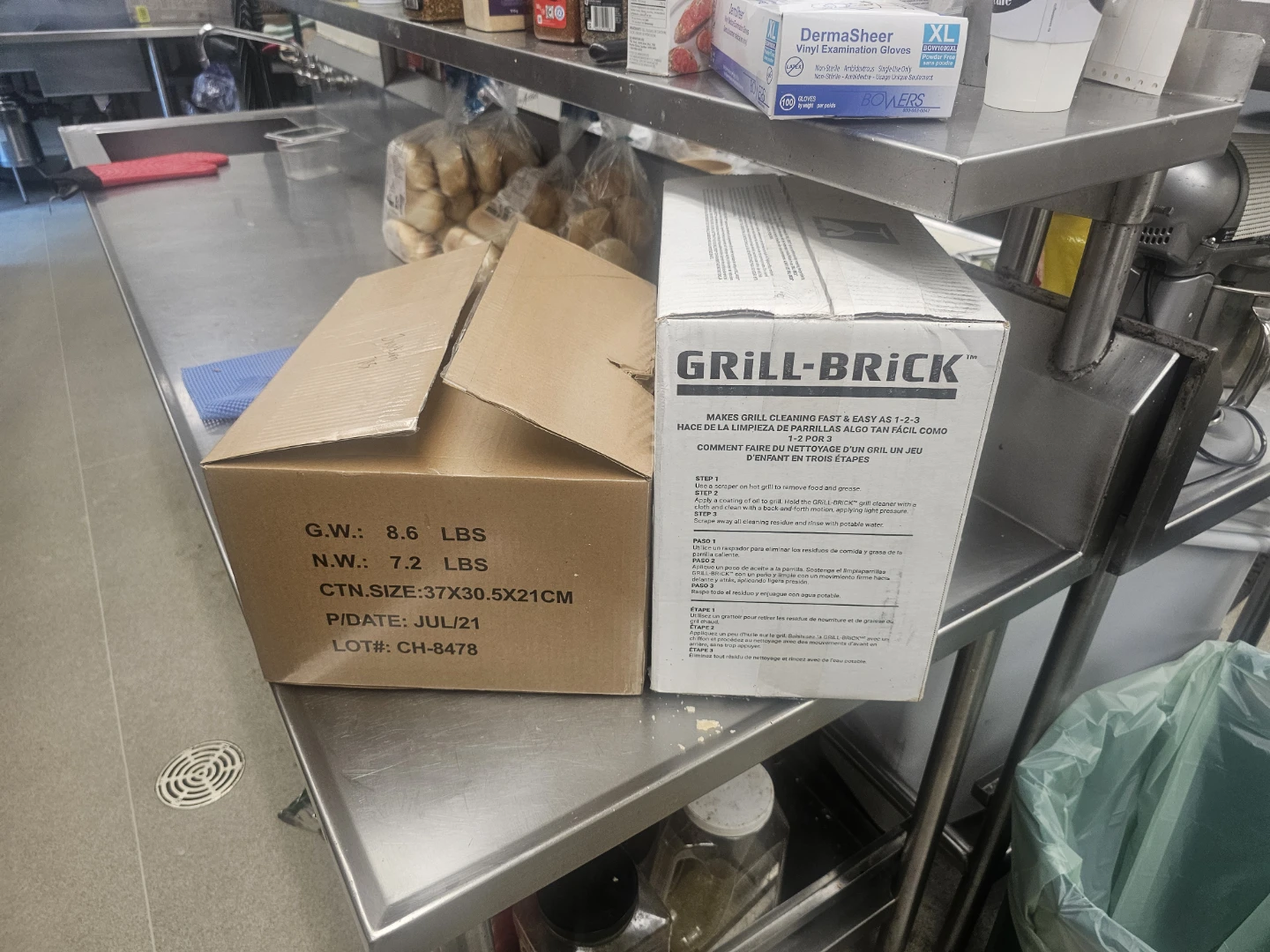 Grill-Brick Grill Cleaner