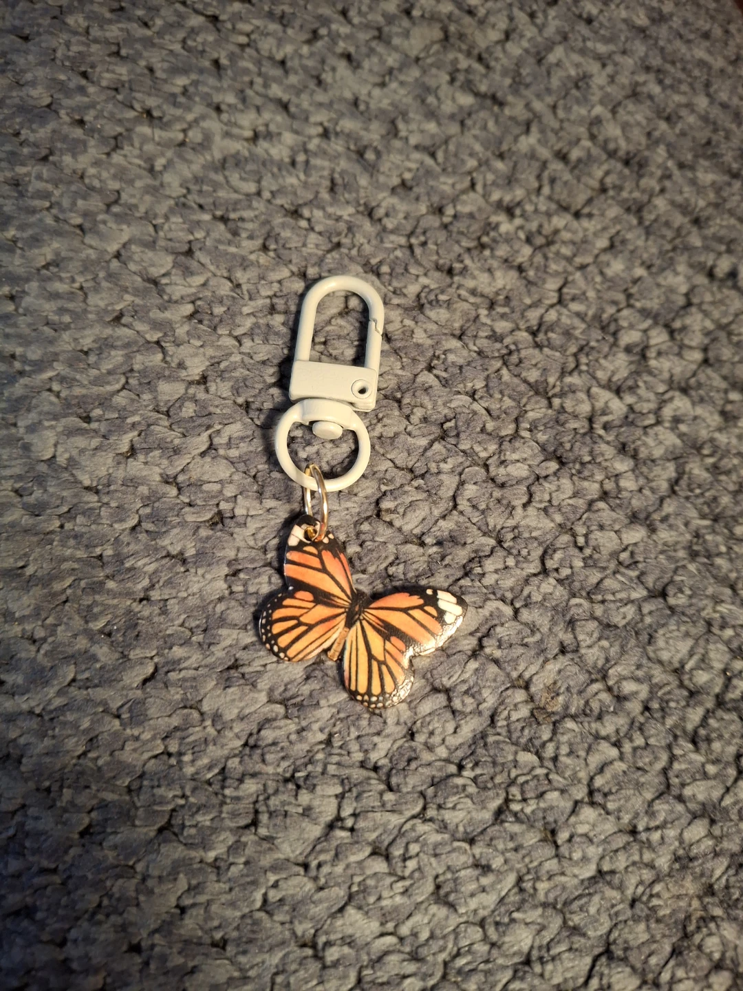 Butterfly Keychain Charm