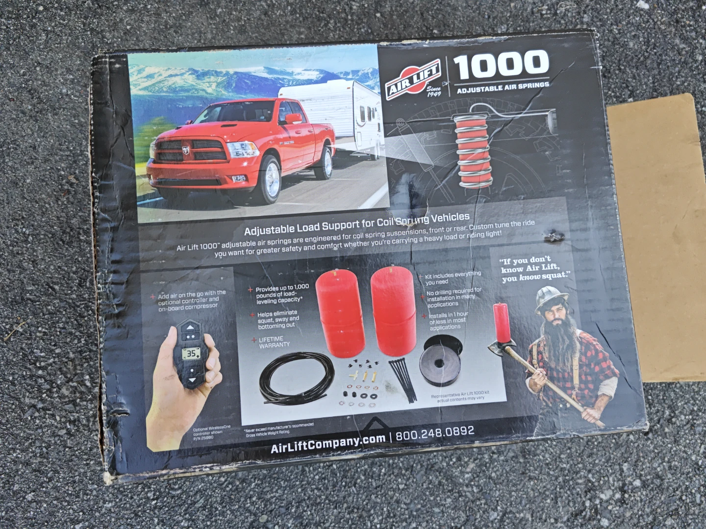 Air Lift 1000 Adjustable Air Springs - photo 3