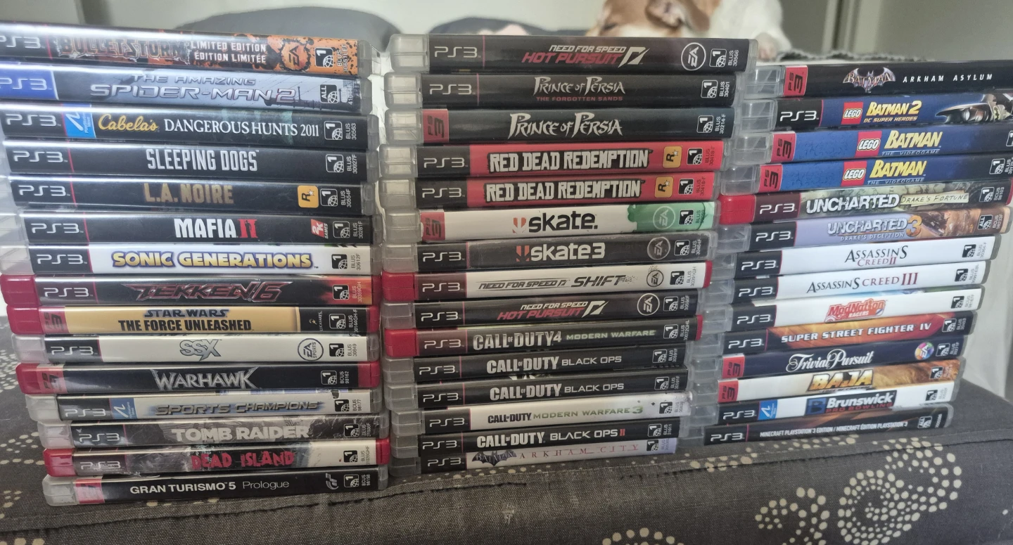 Bunch of PlayStation 3 games for sale