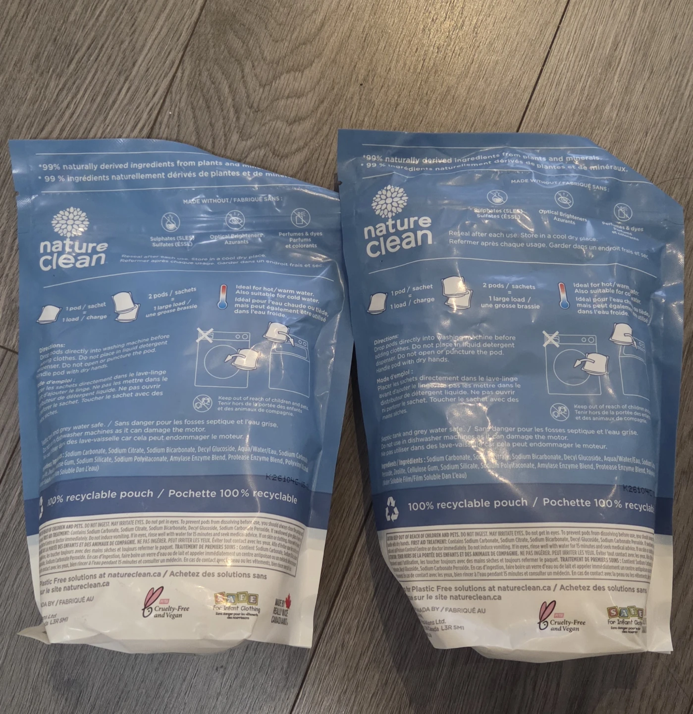 Nature Clean laundry detergent pods - photo 2