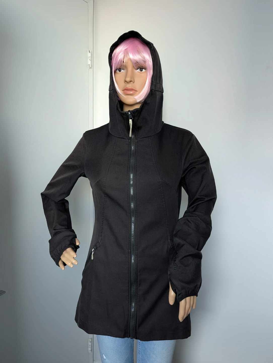Bench Women's Black Hooded Jacket