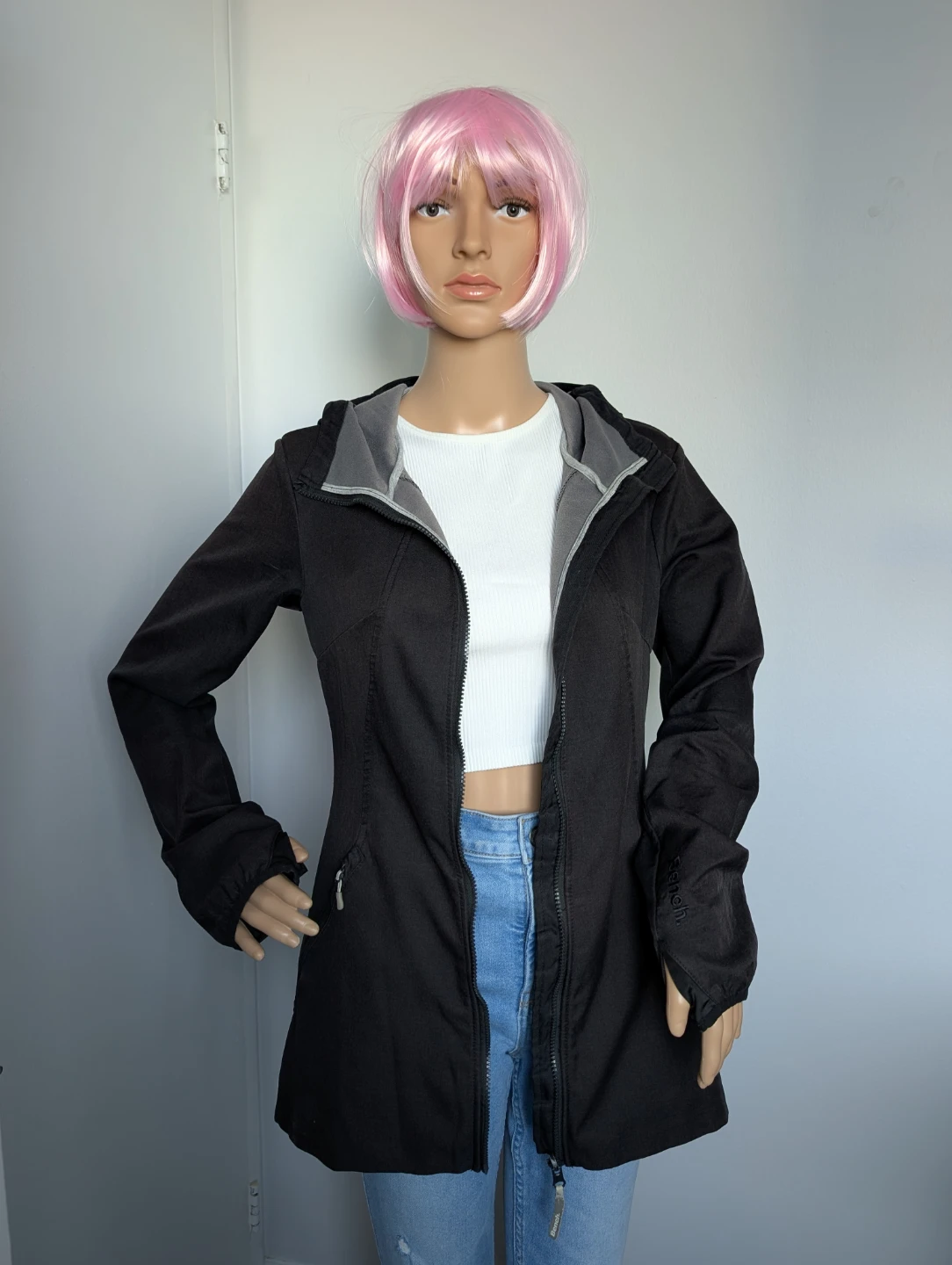 Bench Women's Black Hooded Jacket - photo 2