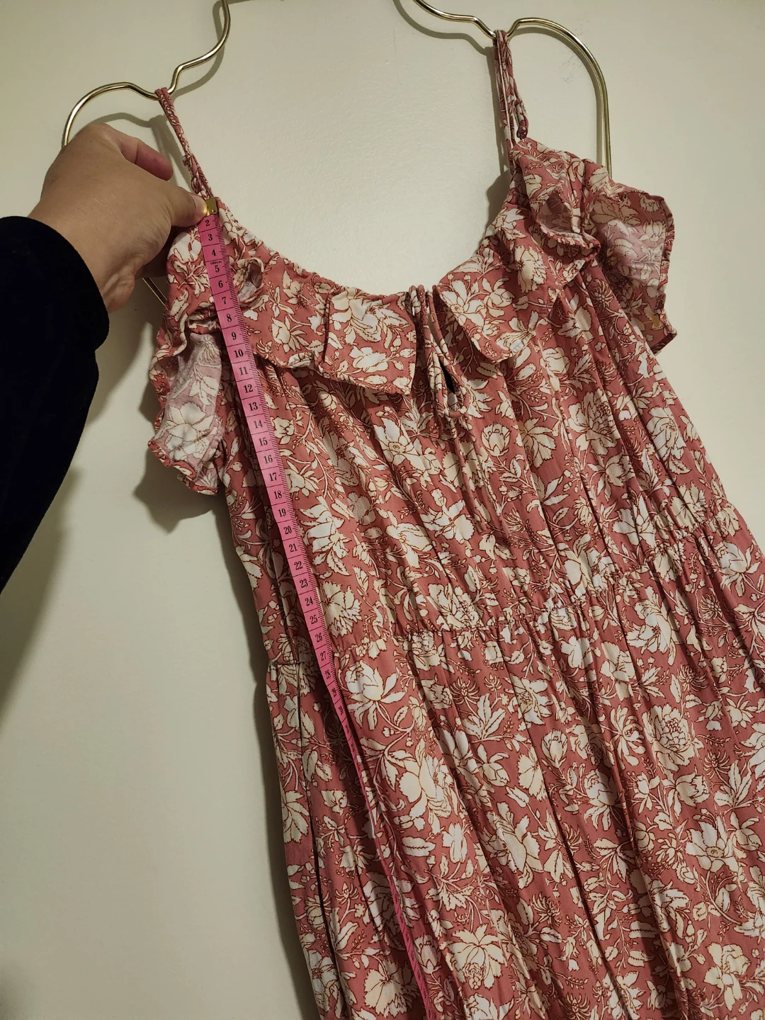 J. Crew Floral Tiered Maxi Dress - Size S - photo 4