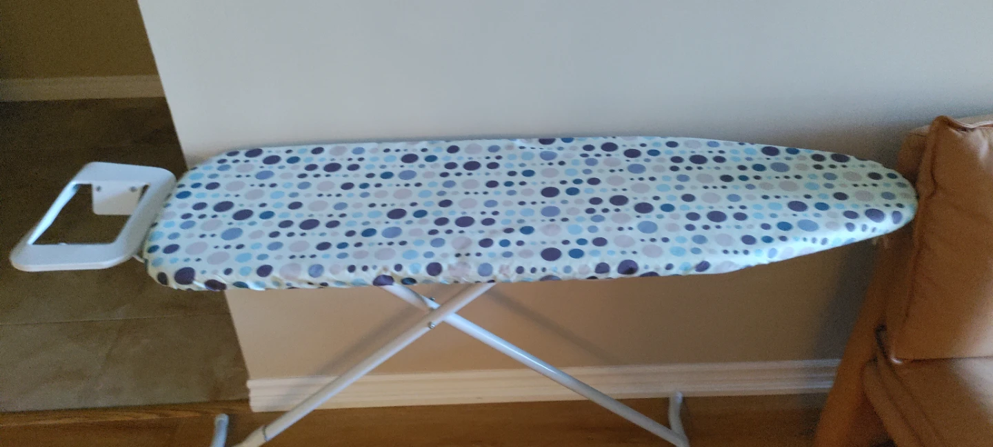 Ironing Board with Blue and Purple Dots Cover