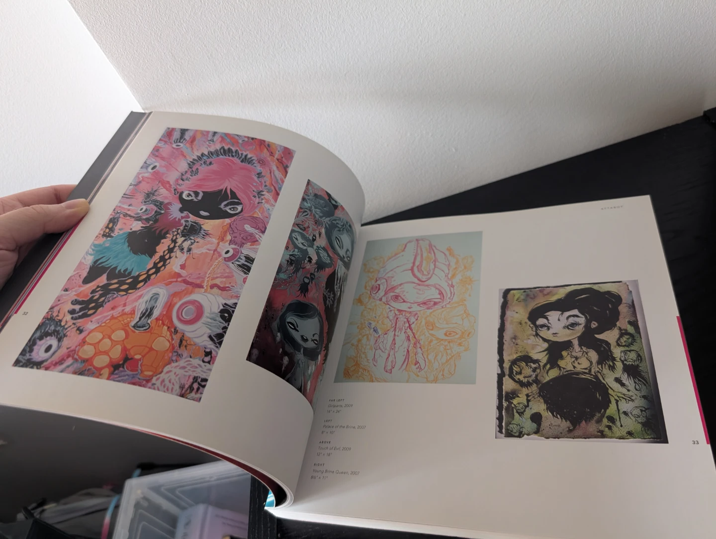 Weirdo Noir: Gothic and Dark Lowbrow Art Book - photo 5