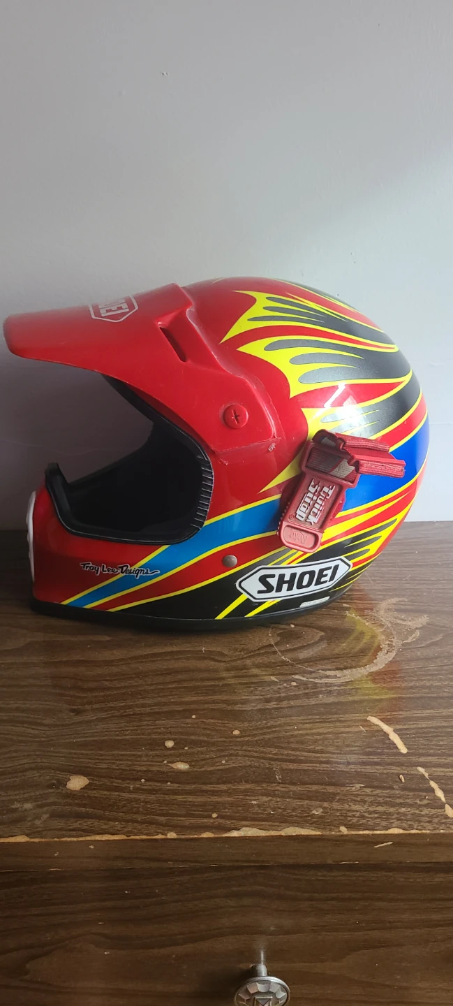 SHOEI TROY LEE DESIGN HELMET LARGE MOTORCYCLE DOT DOT-CERTIFIED