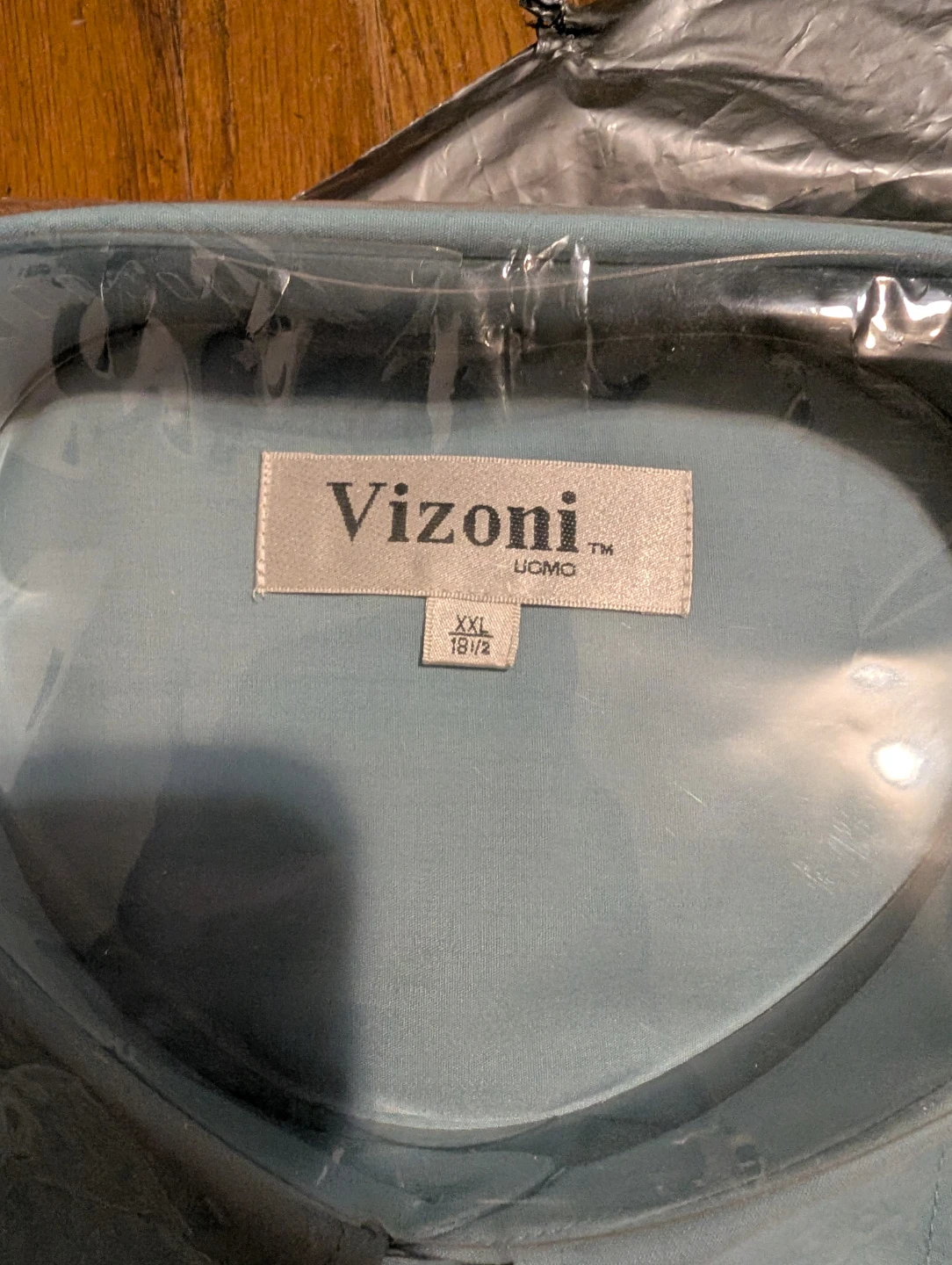 Vizont Uomo Dress Shirt - Light Blue - XXL - photo 2