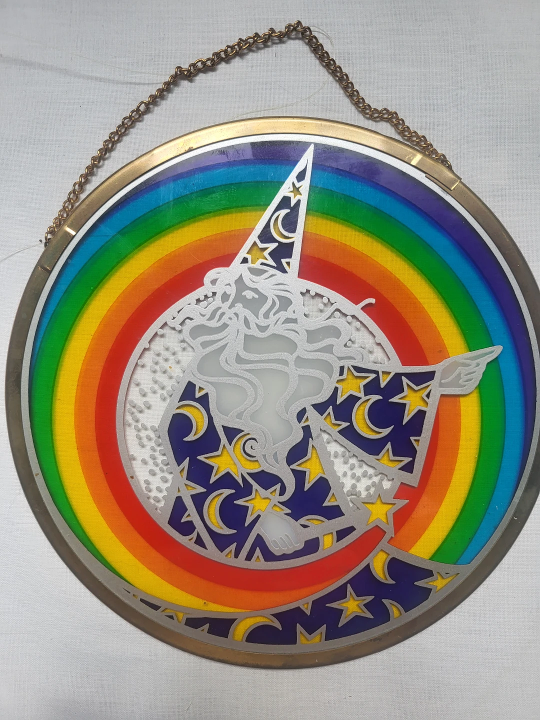 Rainbow Wizard Sun Catcher