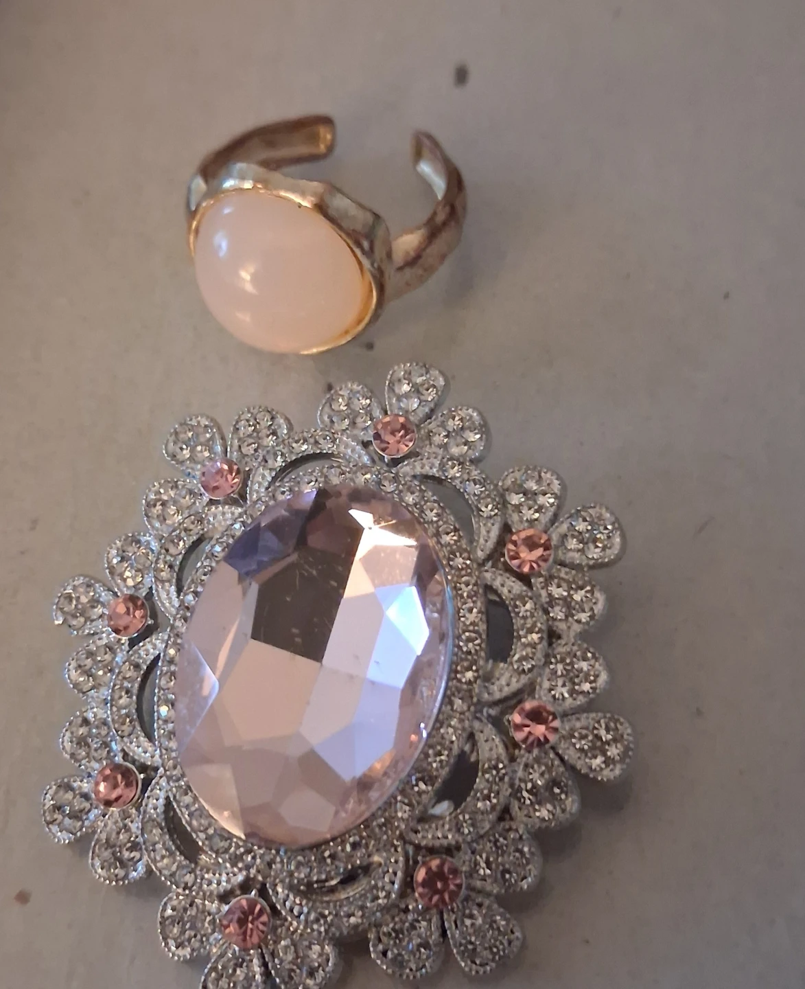 Brooch and Ring Set
