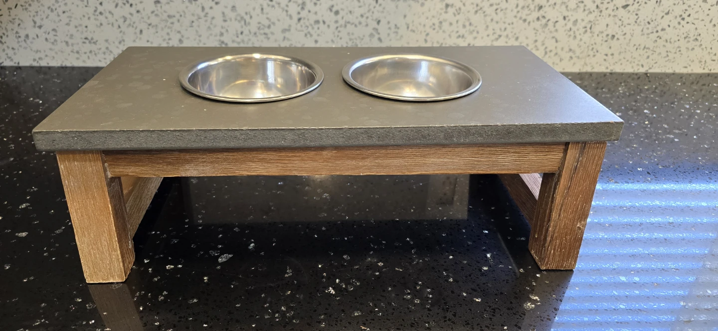 Elevated Double Pet Bowls