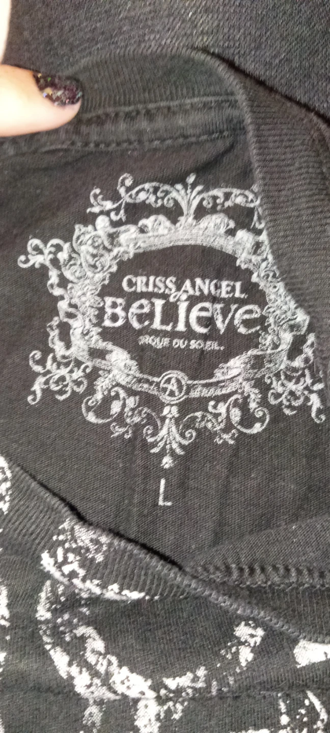 Criss Angel Believe Cirque du Soleil T-Shirt - photo 3