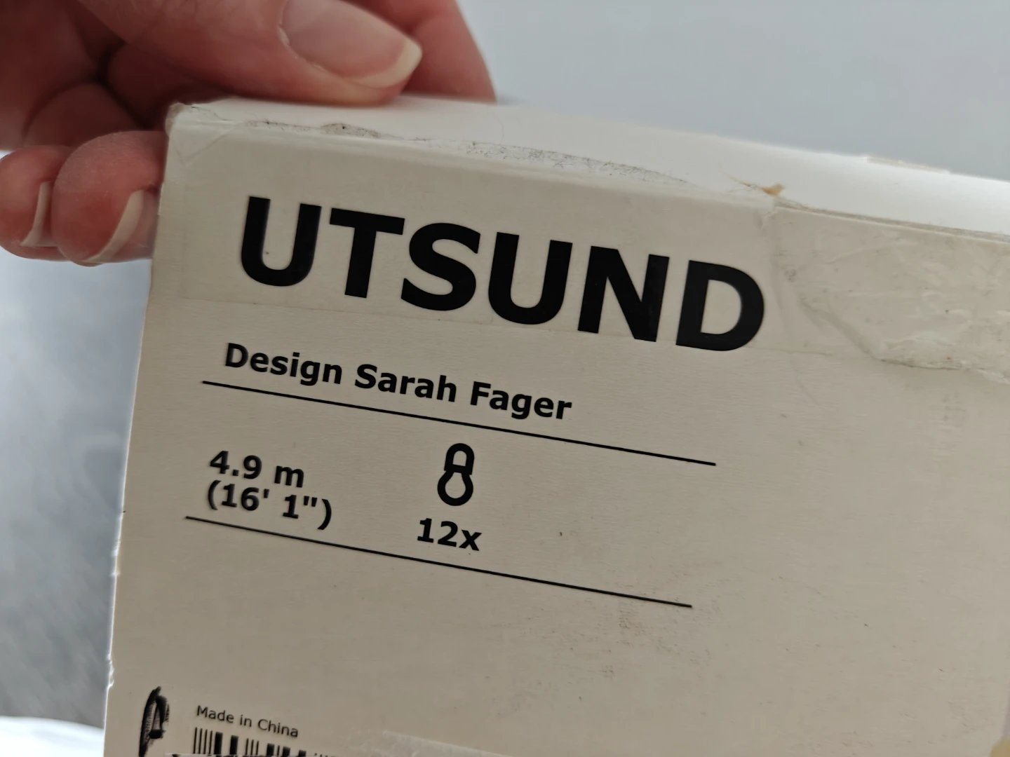 IKEA UTSUND Outdoor String Lights - photo 2