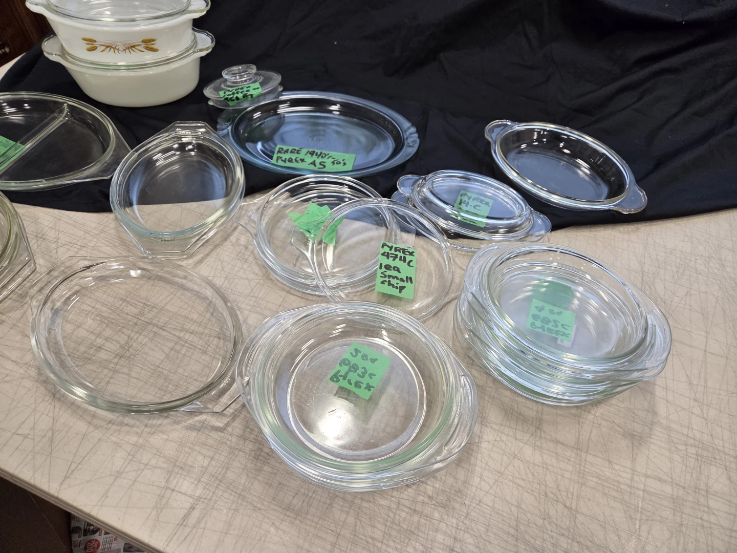LiD JaCKPOT Pyrex and fireking Baking GLASS- Various Sizes - photo 3