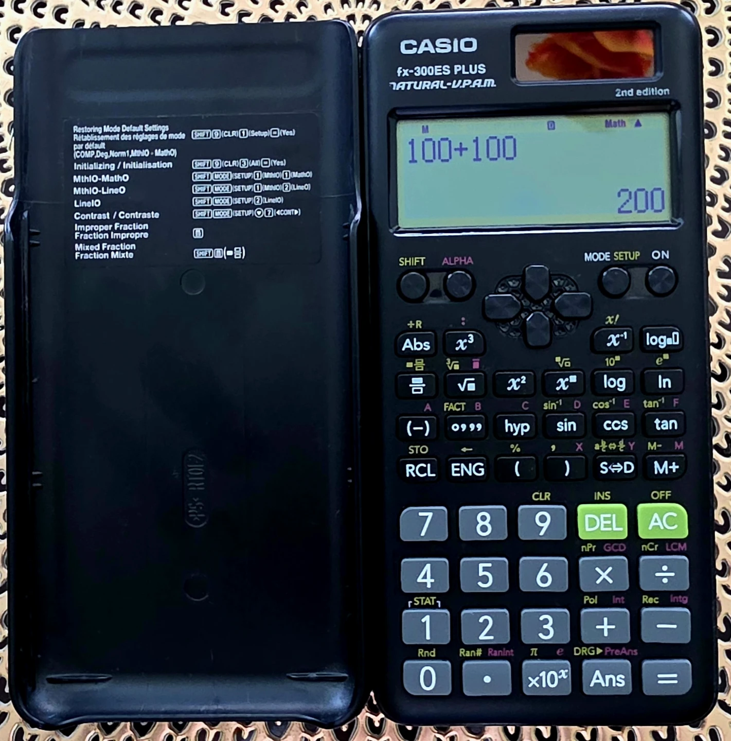 Casio FX-300ES PLUS Scientific Calculator