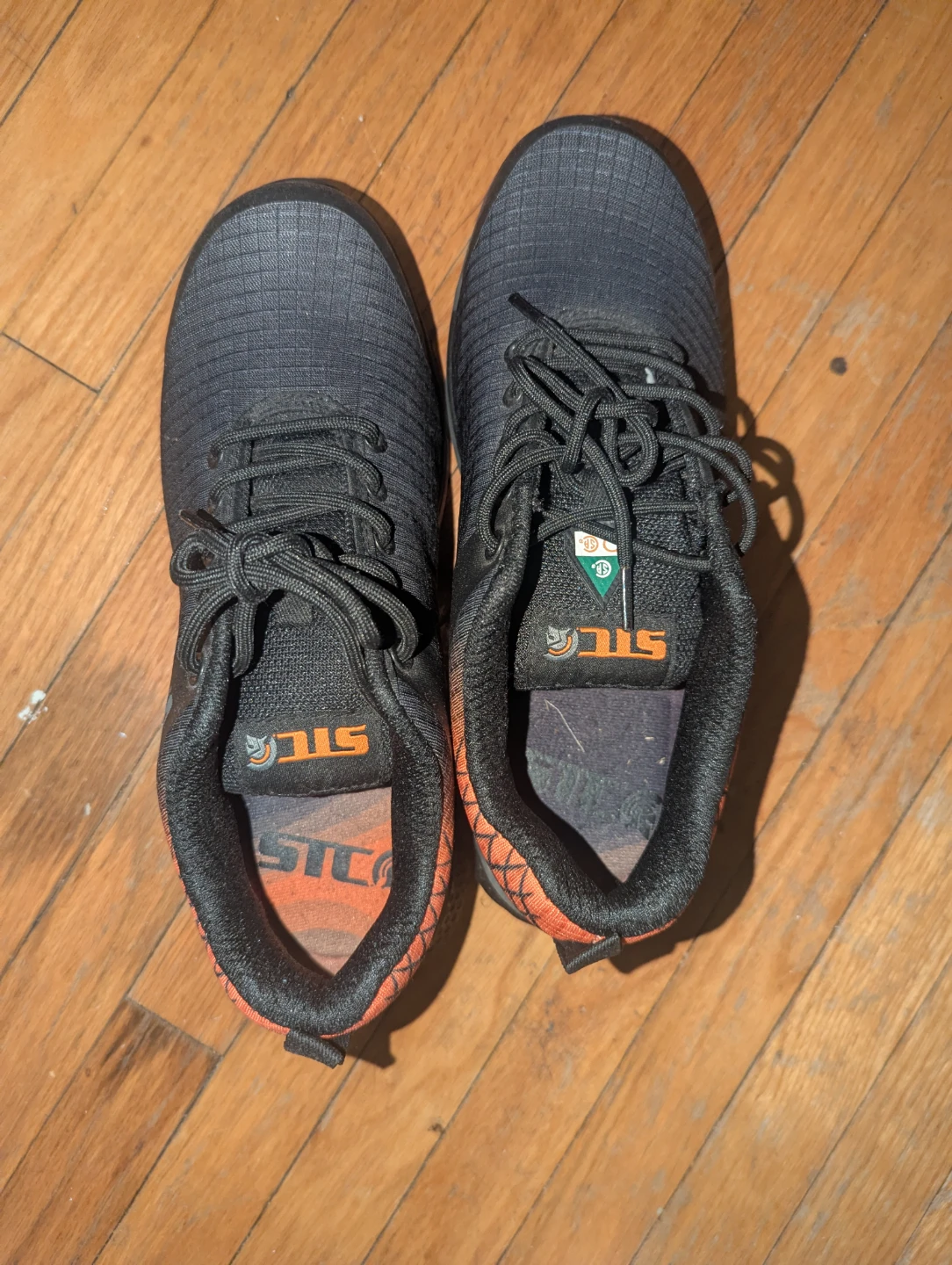 STC Black & Orange Work Shoes - photo 3