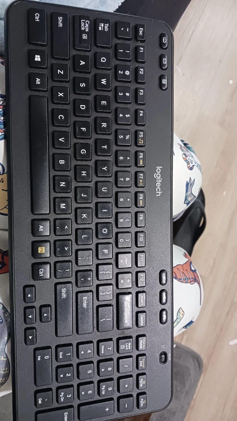 Logitech K360 Wireless Keyboard with USB Receiver