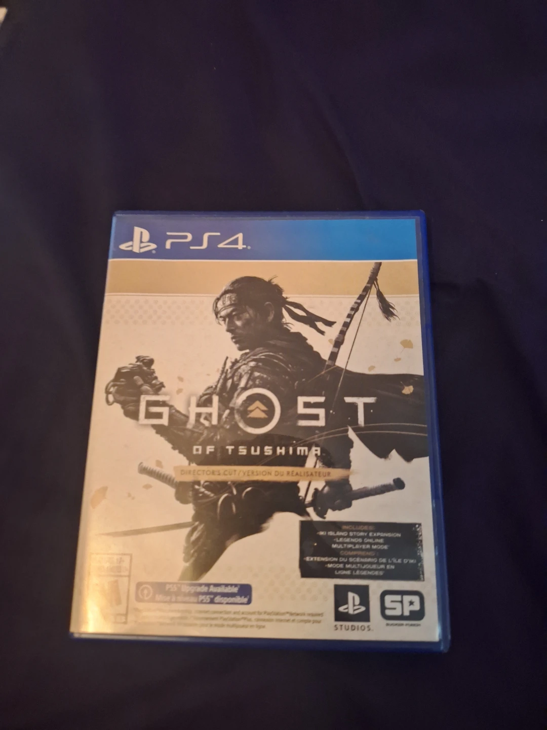Ghost of tshumia with iki island and ps5 upgrade