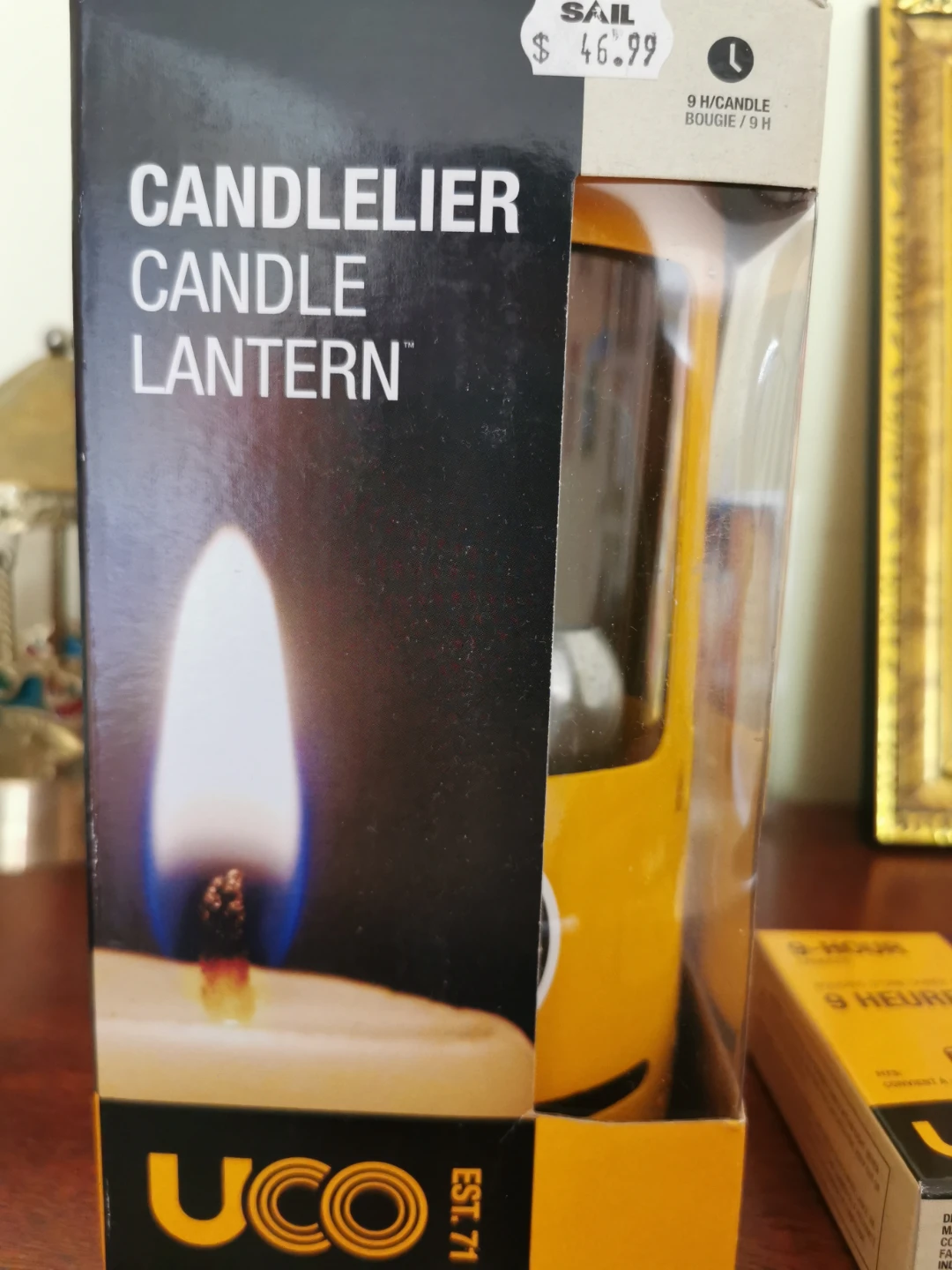 UCO Candellier Candle Lantern Yellow