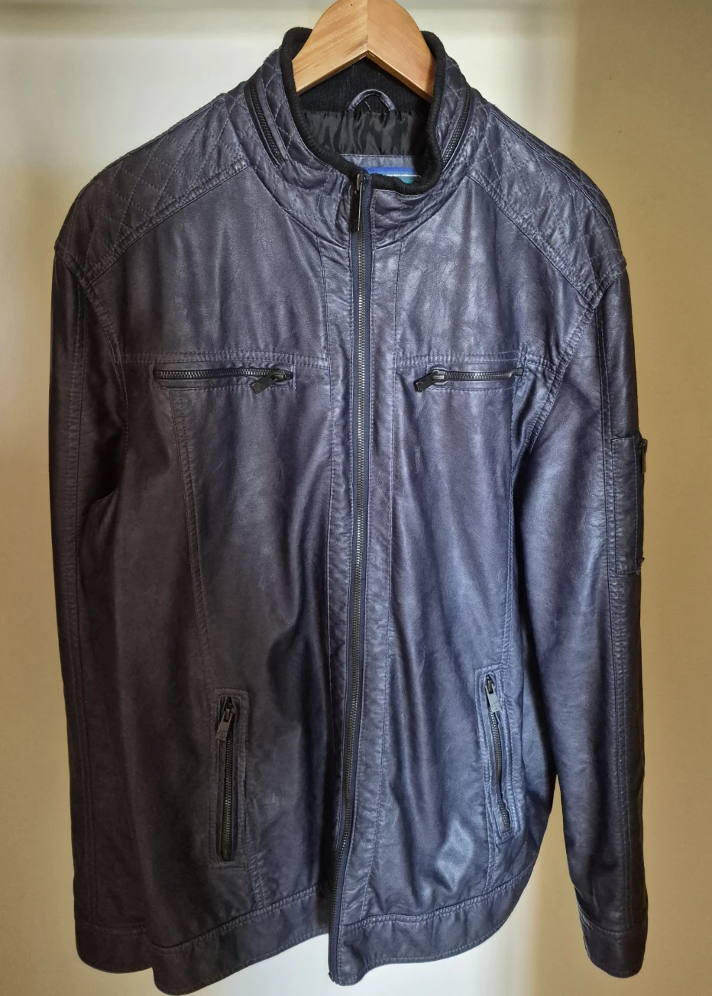 Faux Leather Jacket XL - photo 2