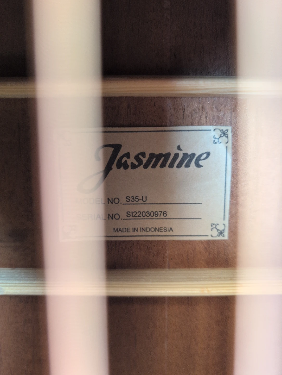 Jasmine S35-U Acoustic Guitar - photo 2