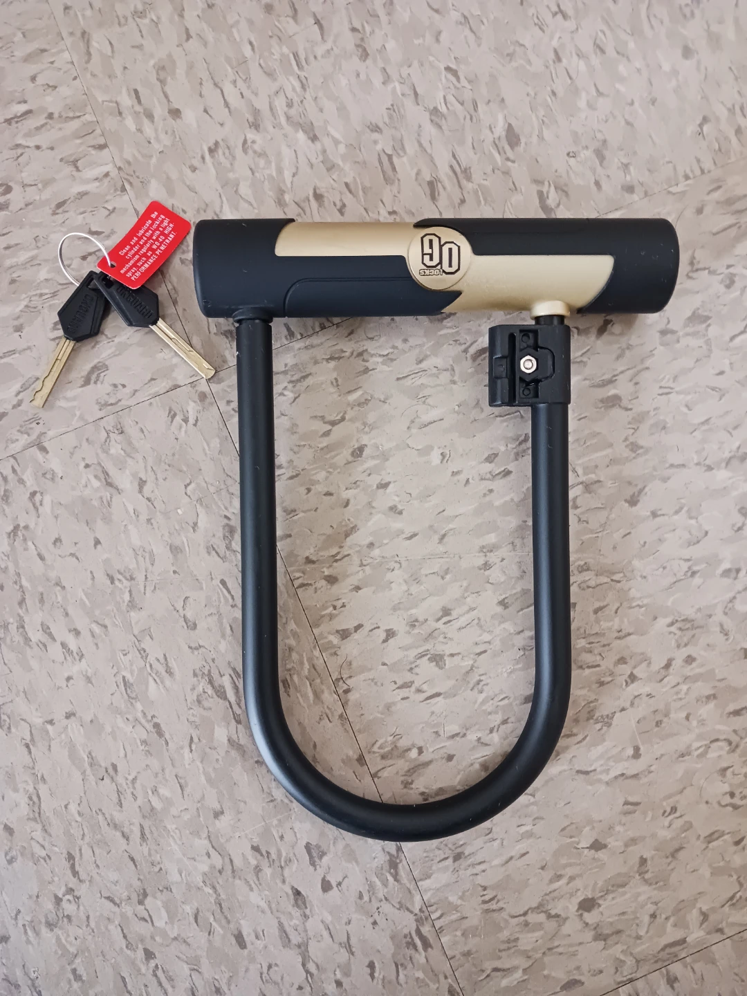 90 U-Lock Bike Lock with Keys
