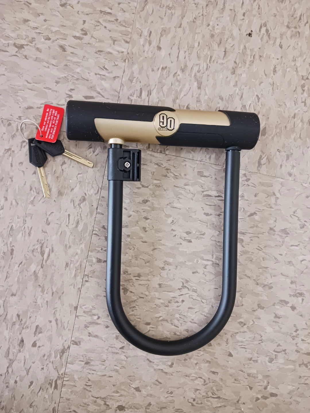 90 U-Lock Bike Lock with Keys - photo 2