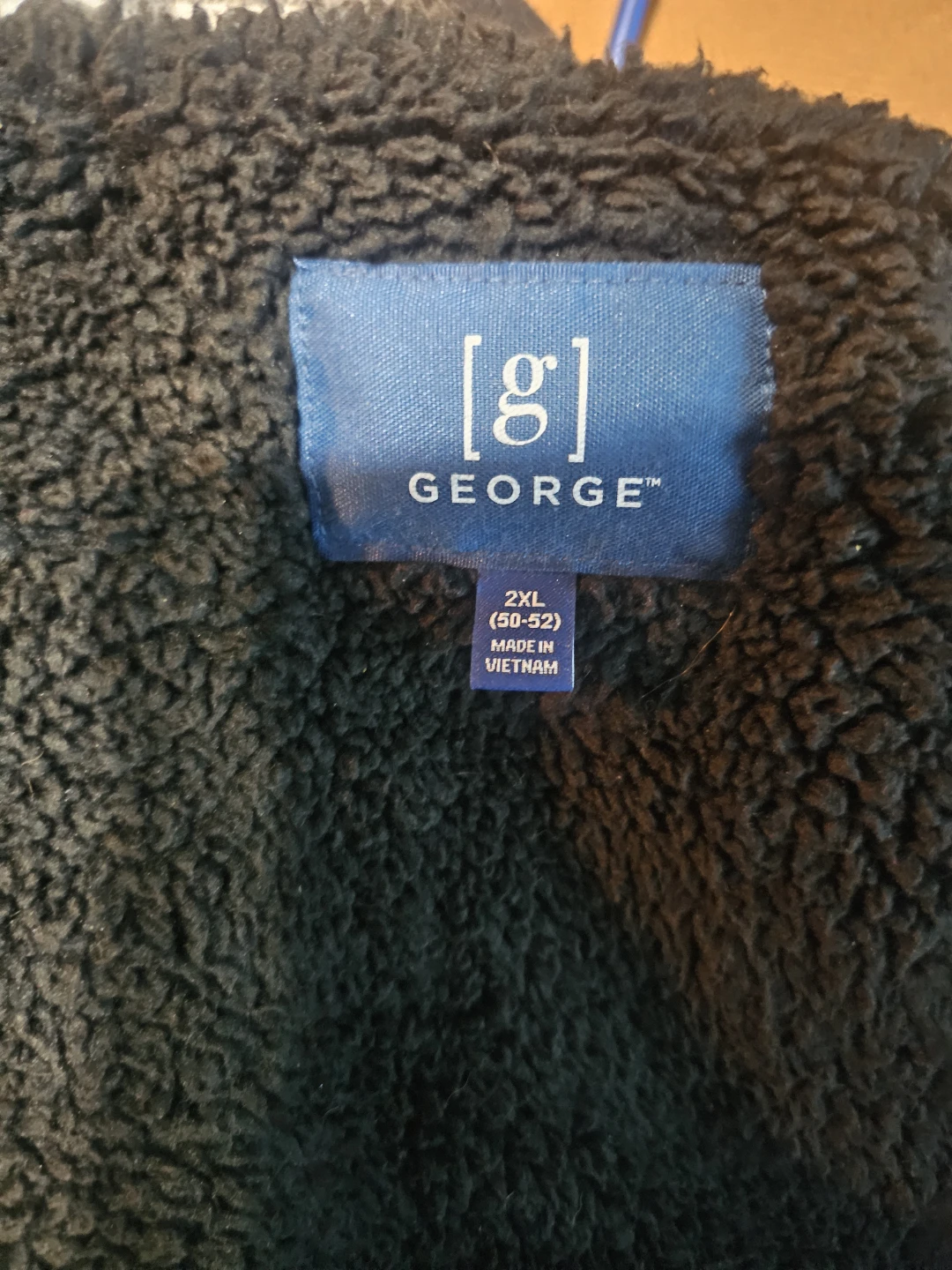 George Flannel Sherpa Lined Shirt Jacket 2XL - photo 2