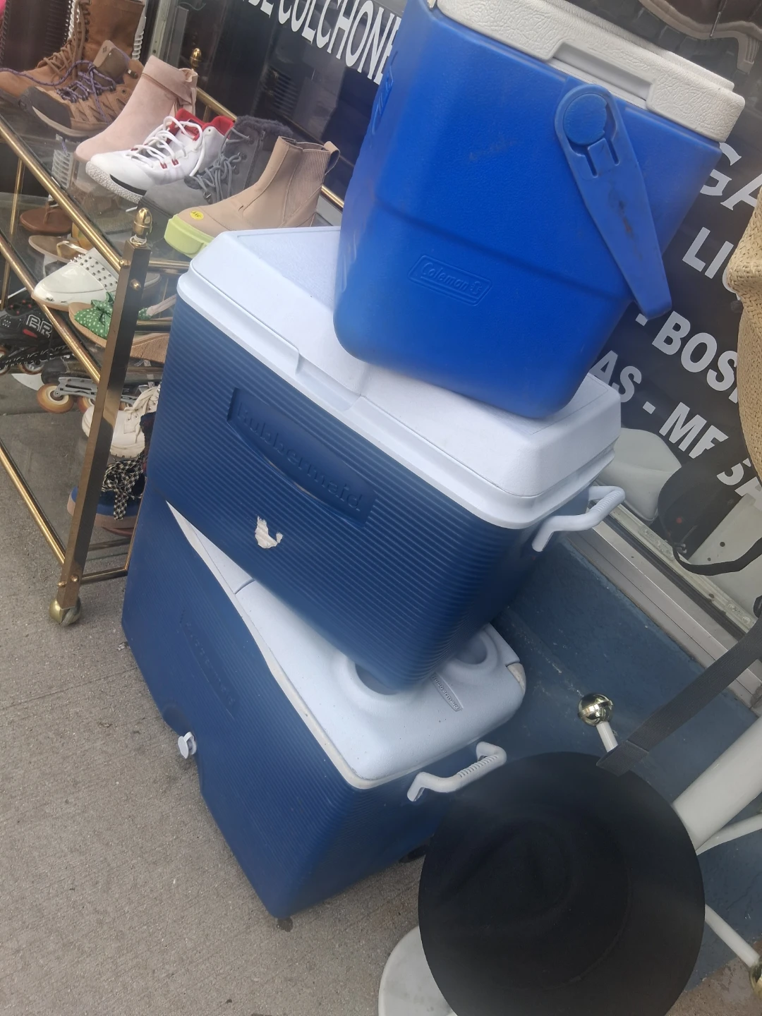 Coleman and Rubbermaid Coolers
