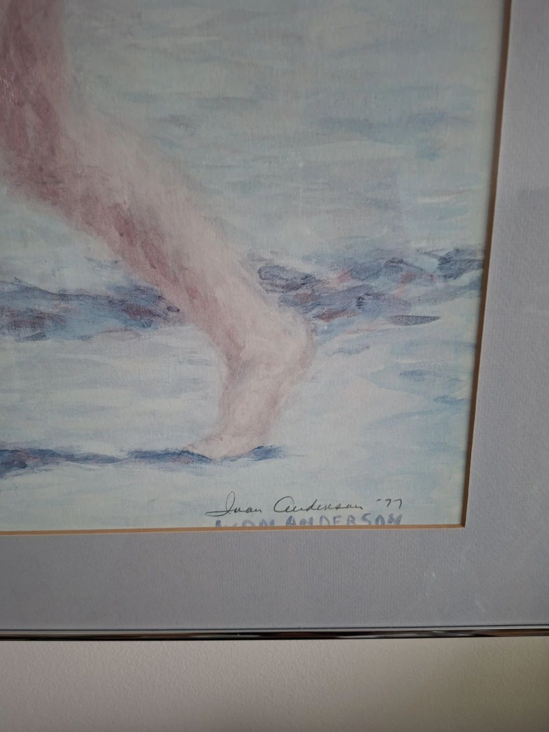 Ivan Anderson Painting 'Child at the Beach' 1977 - photo 3