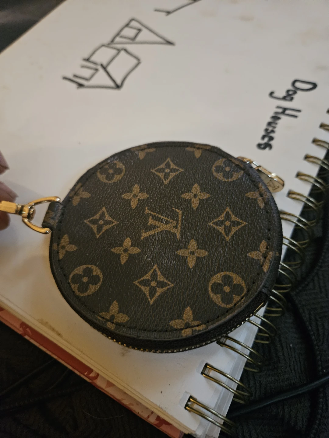 Louis Vuitton Monogram Round Coin Purse