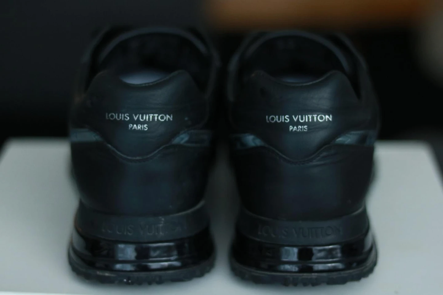 Louis Vuitton Black Monogram Sneakers - photo 4