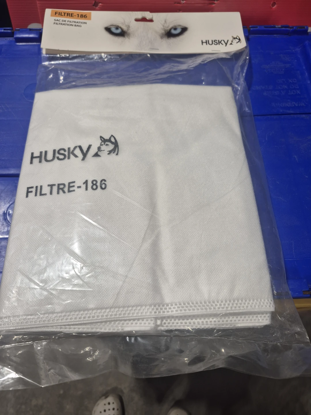 Central Vac - Husky FILTRE-186 Filtration Bag - photo 2