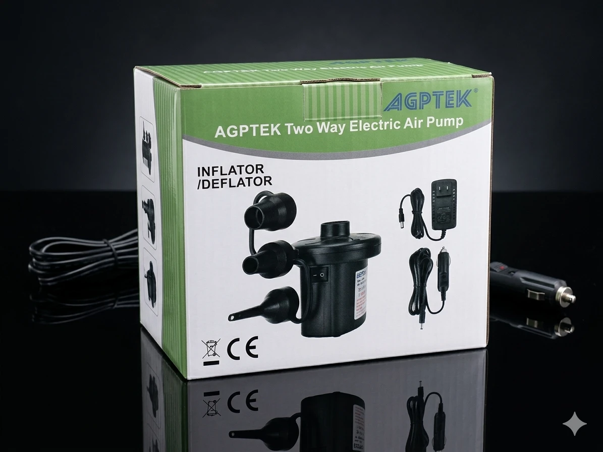 AGPTEK Two Way Electric Air Pump