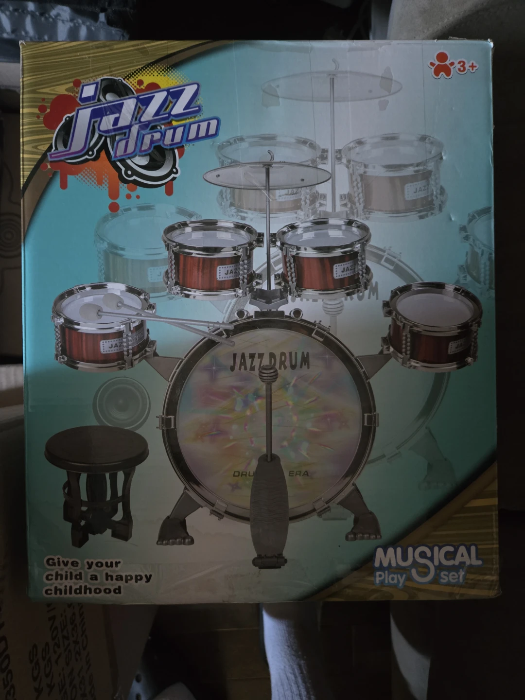 Jazz Drum Musical Play Set