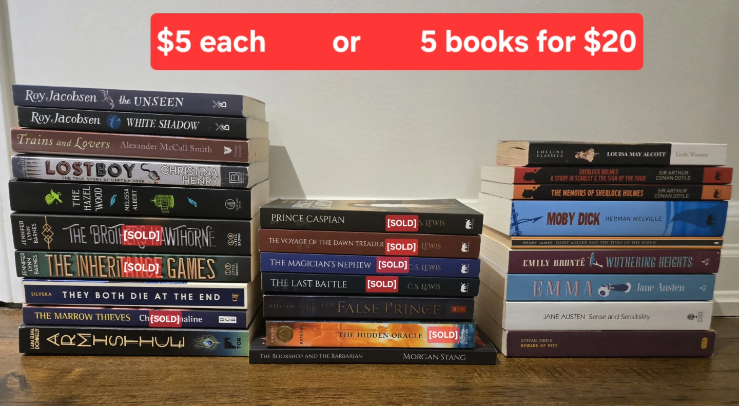 BOOK SALE — Moving Out! Everything Must Go    (1/3) - photo 2