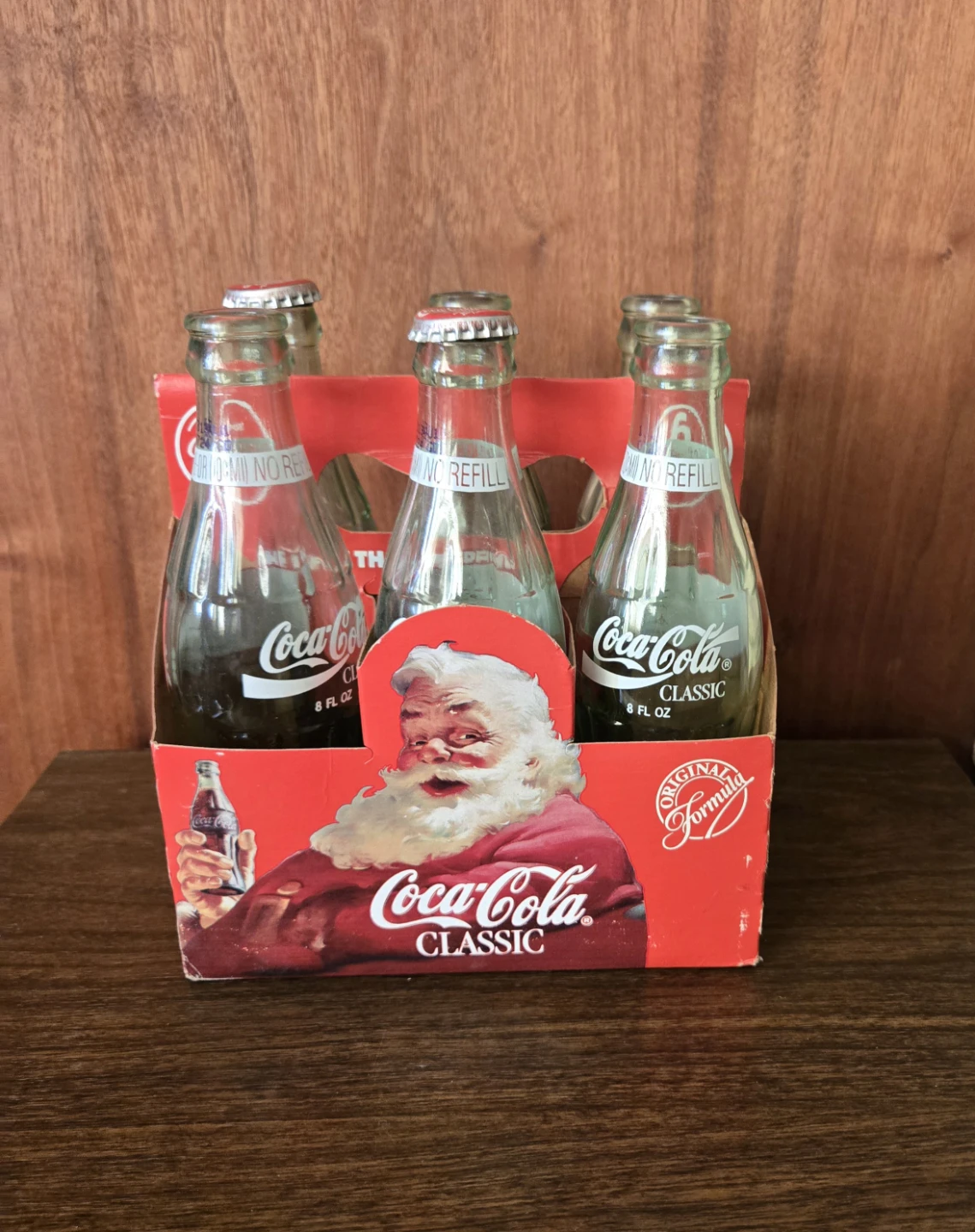 Coca-Cola Classic Commemorative Bottles with Santa Packaging