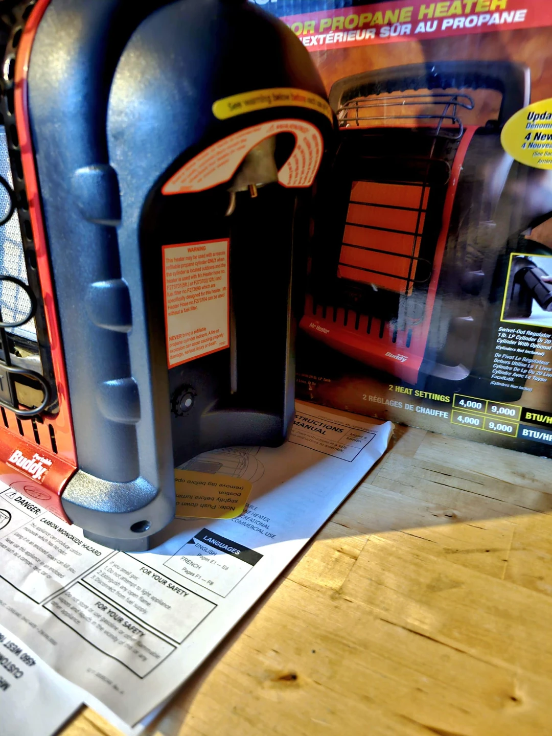 Mr. Heater Buddy Portable Outdoor Propane Heater - photo 5
