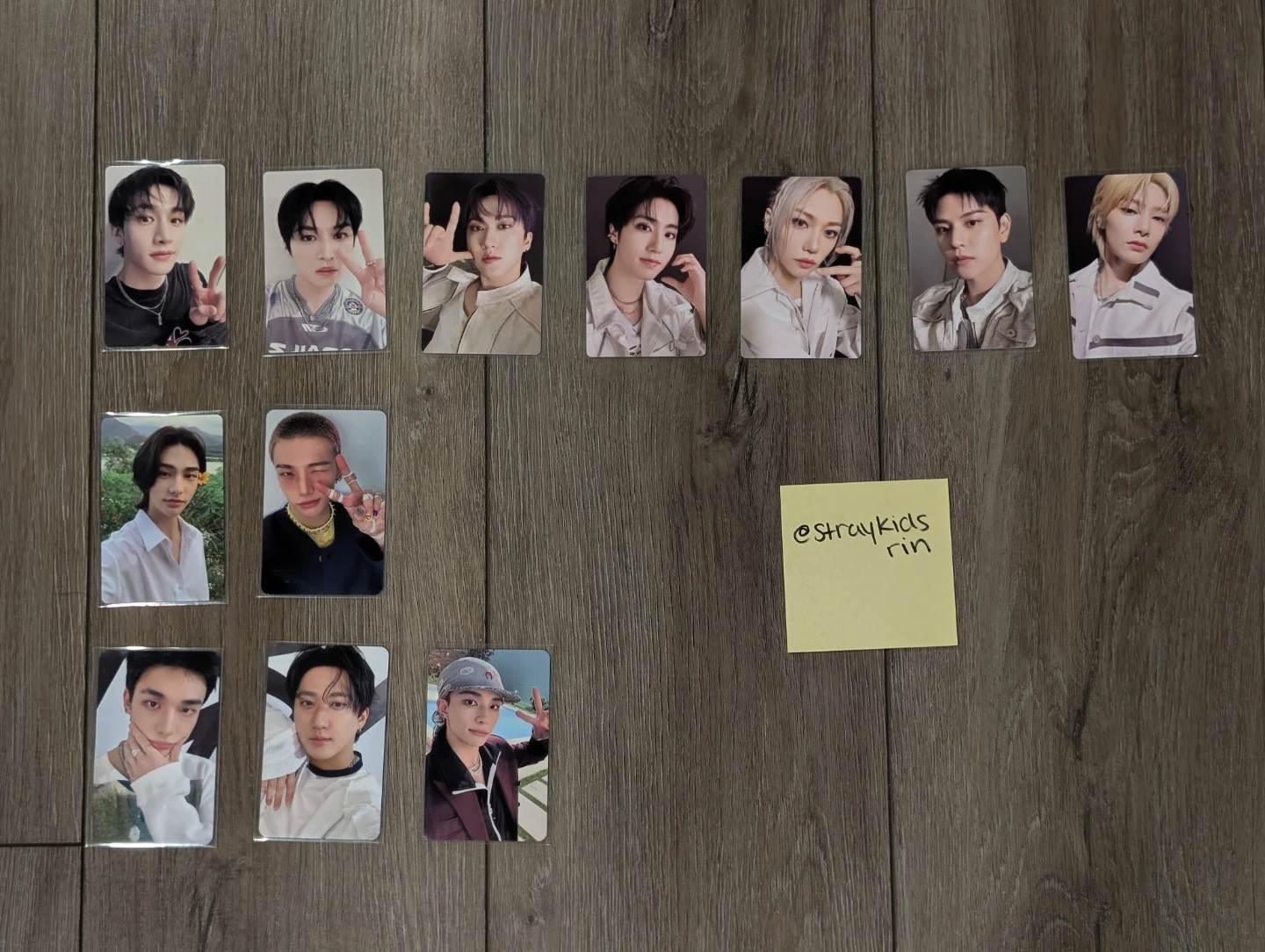 Stray Kids Photocards ($1-$5)