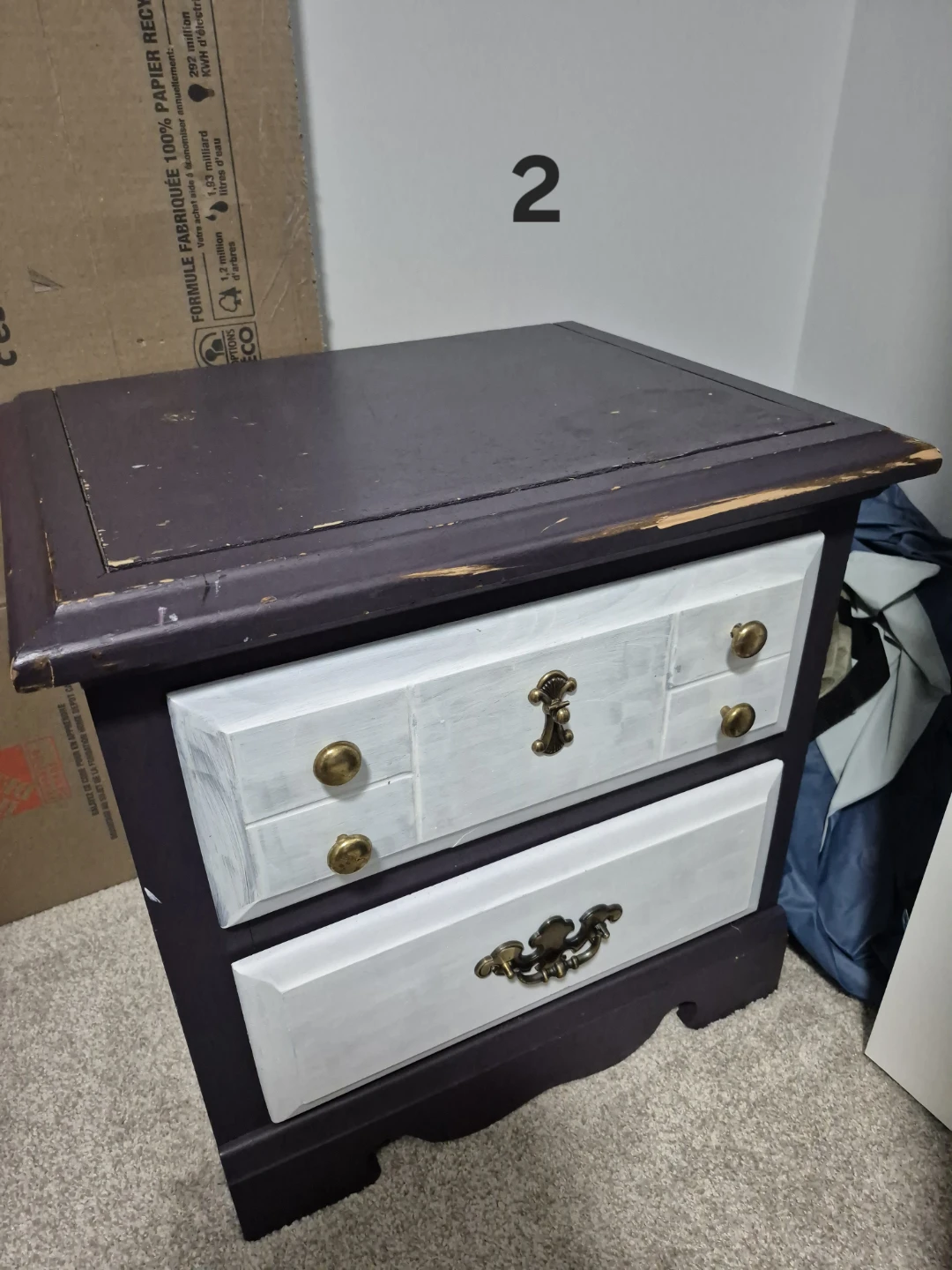 Solid wood nightstands - photo 2